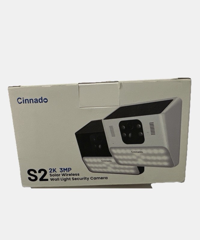 Outdoor Camera Wireless-2.4G 2K Solar Wall Light Cameras for Home Security
