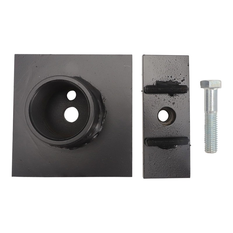 Heavy Duty Shipping Container Mount Bracket Camera Light Flag Pole 1-1/2" NPT gallery