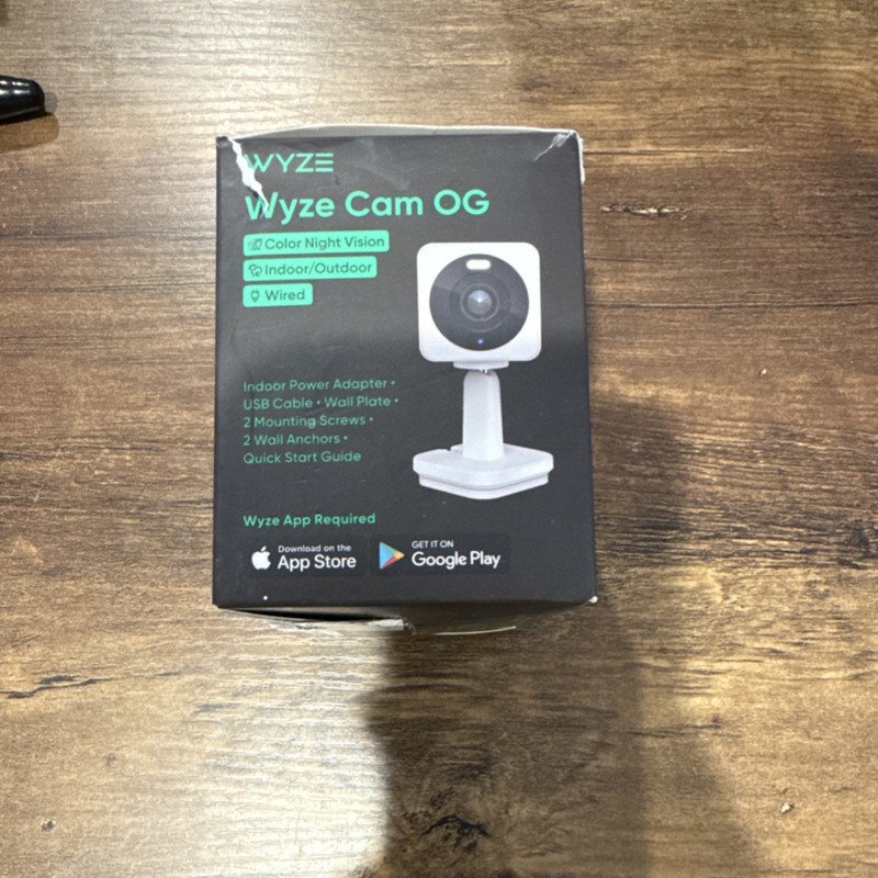 Wyze Cam OG Wired Indoor/Outdoor 1080p Color Night Vision Two-Way Audio Alexa gallery