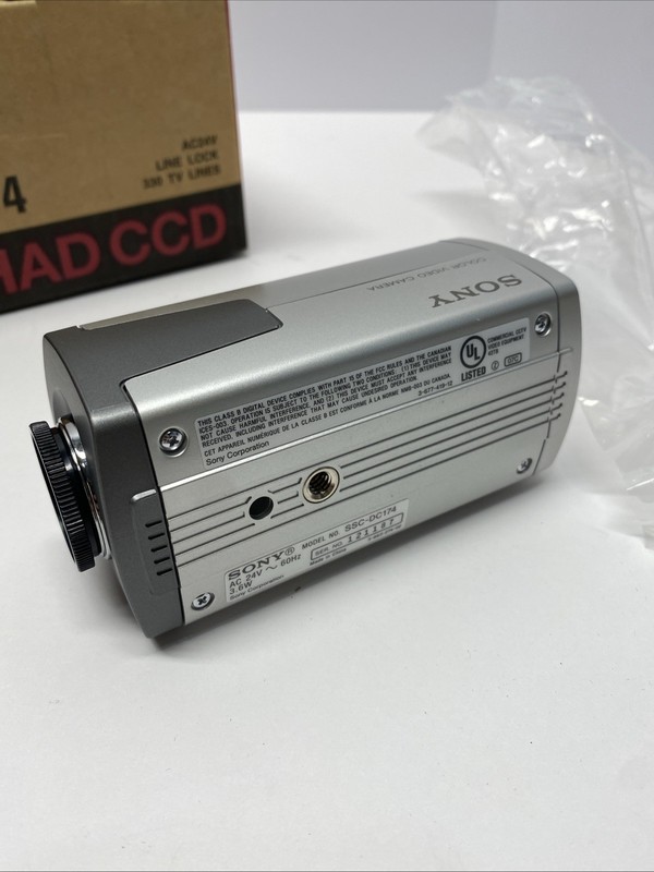 Sony Color Video Camera SSC-DC174-C3 Super HAD CCD Camera Lot Of 2 gallery