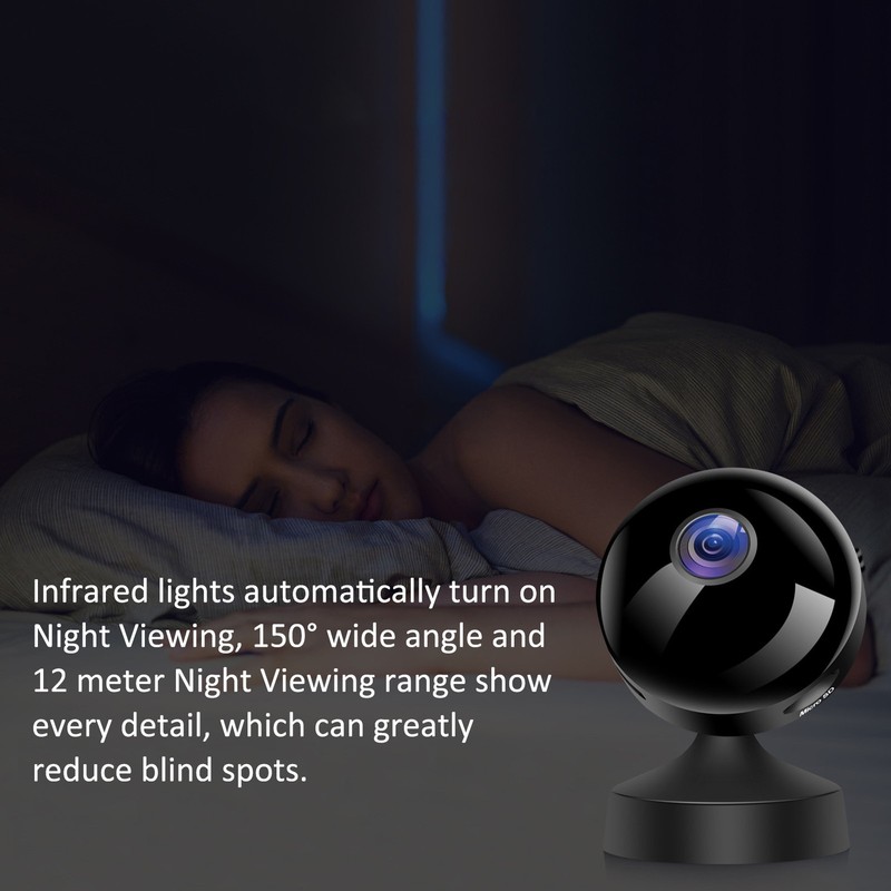 720P HD Wireless Security Camera Rechargeable 150° Wide Angle Wireless Camera gallery