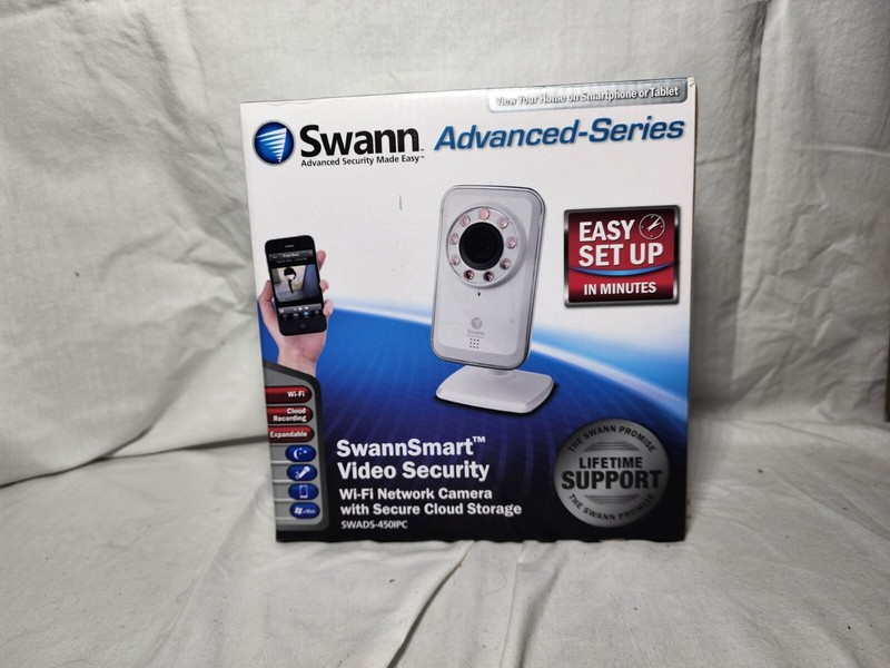 SWANN SWADS-450IPC UK ADS-450 SwannSmart Wi-Fi Network Camera Secure Cloud - NEW gallery
