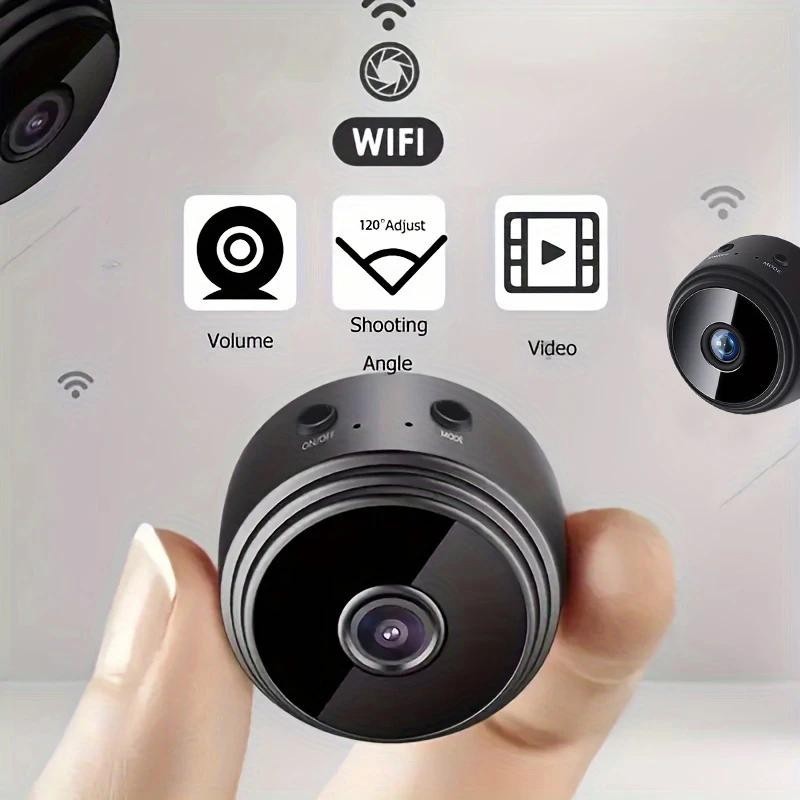 Tiny Smart Mini Camera Wireless Home Security Cam HD Remote Mobile Monitor Easy gallery