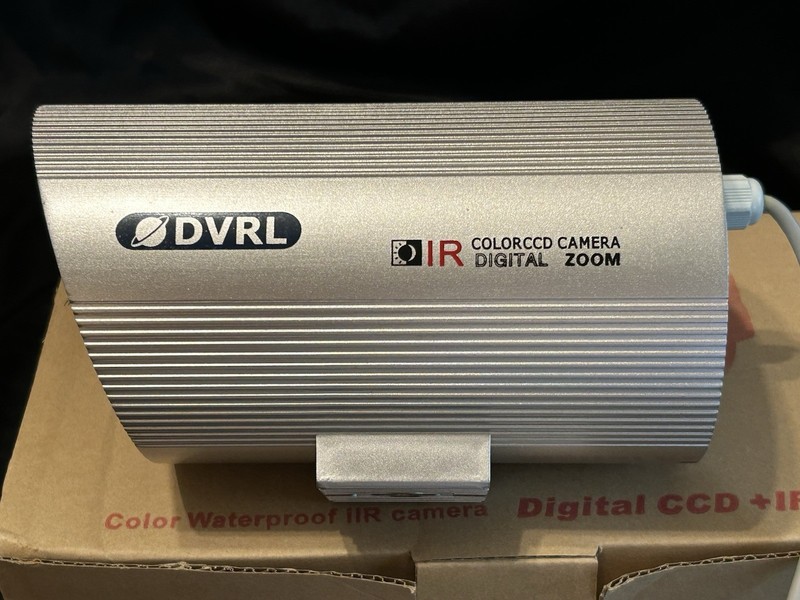 DVRL CCD & IR LENS SURVEILLANCE VIDEO CAMERA 12mm SHARP ILR Model DV-LH3142 NOS gallery