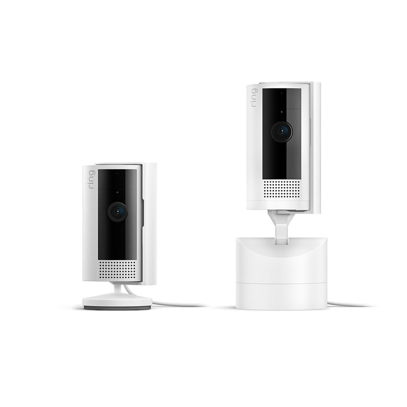 Pan-Tilt Indoor Cam, White with Indoor Cam (2Nd Gen), White