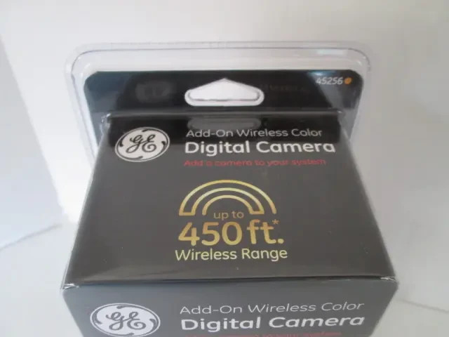 NEW Sealed GE 45256 Add-On Wireless Color Digital Security Camera 2.4GHz gallery