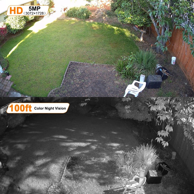 Anpviz 5MP Active Deterrence IP PoE Camera Human & Vehicle Detection 2-Way Audio gallery
