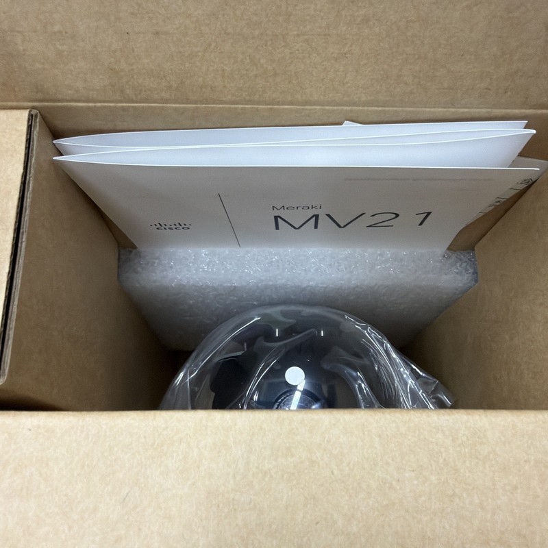 Cisco Meraki MV21-HW Indoor Dome Camera - New in Box gallery