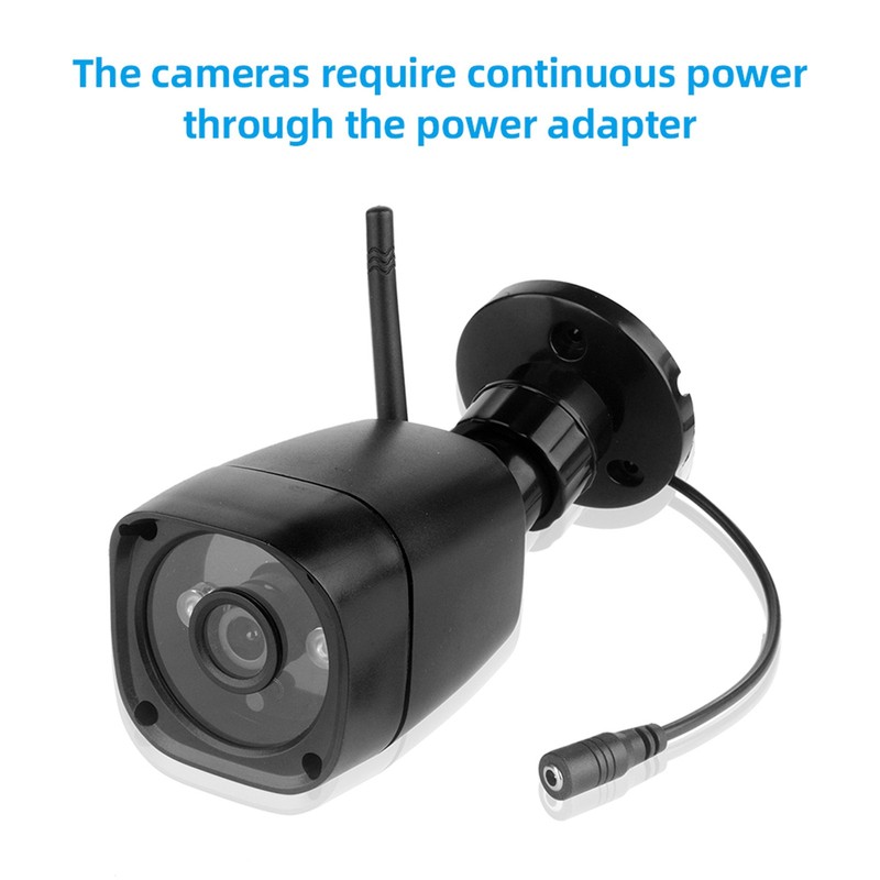 Wireless Security Camera DVR System With 720P Camera And 7 Inch LCD Monitor KAUC gallery
