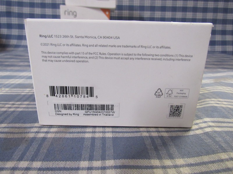 Ring Indoor Cam Plug-In HD Cameras (New Sealed Lot of 3) FAST FREE SHIPPING. gallery