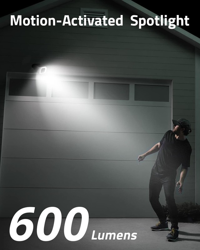 eufy SoloCam S40 2K Solar Outdoor Battery Camera Spotlight Wireless Security 3Pc gallery