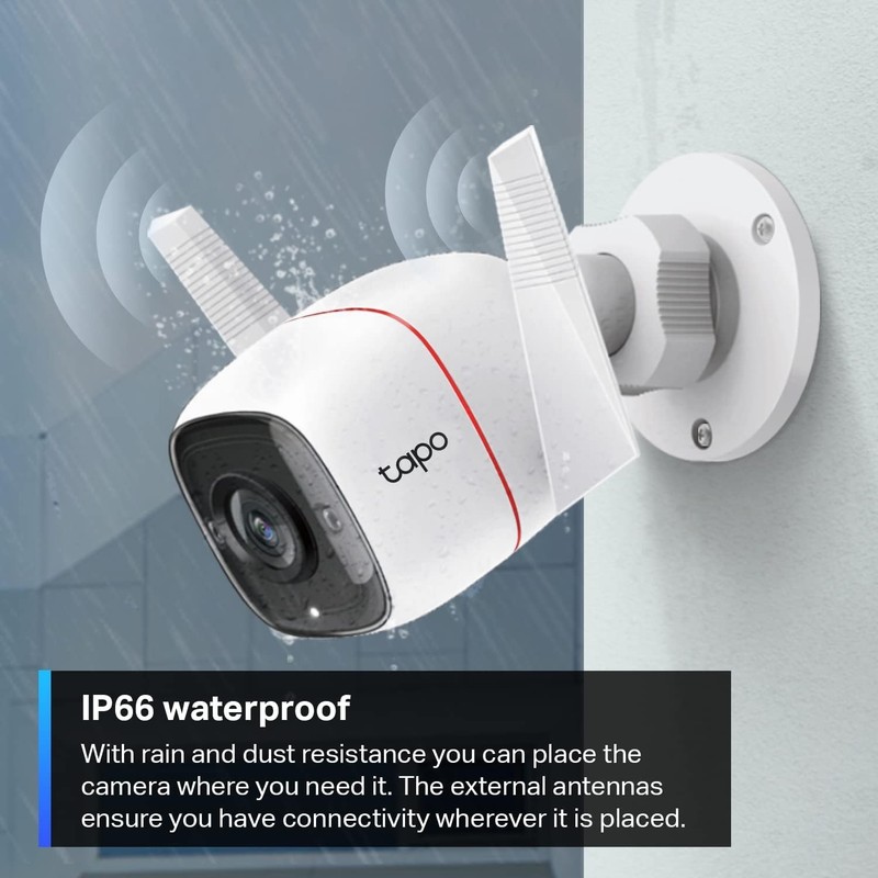 2K+ Outdoor Wired Security Camera - Motion Detection, Night Vision, 24/7 Recordi gallery
