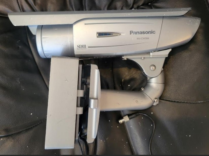 Surveillance Color CCTV Camera 5-40mm Outdoor D/N WDR NTSC Panasonic WV-CW384 gallery