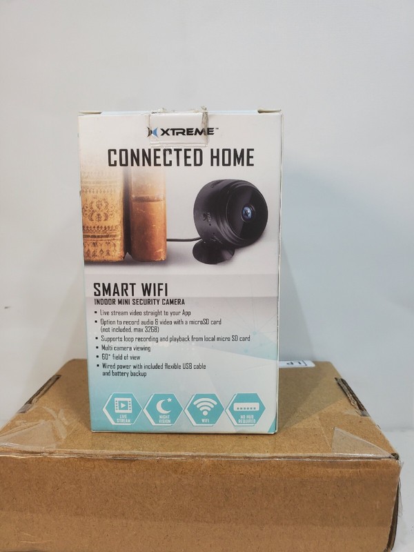 Connected home smart Wi-Fi indoor mini security camera gallery