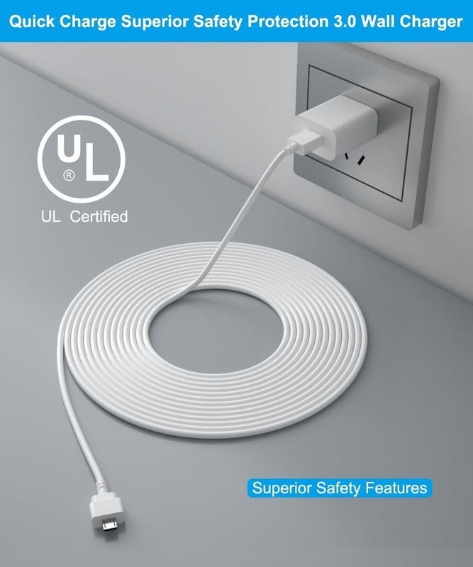Indoor/Outdoor 20 FT Blink Mini Waterproof Charger with Easy Setup Wall Adapter gallery
