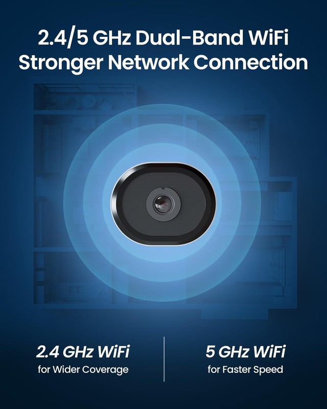 4 x C680 2K Window Security Camera with Full Color Night Vision, 3MP Indoor P... gallery