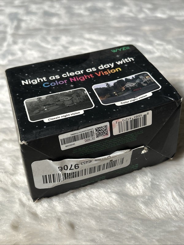 Wyze Cam OG 1080p Color Night Vision Spotlight Black Wi-Fi Smart Sealed gallery