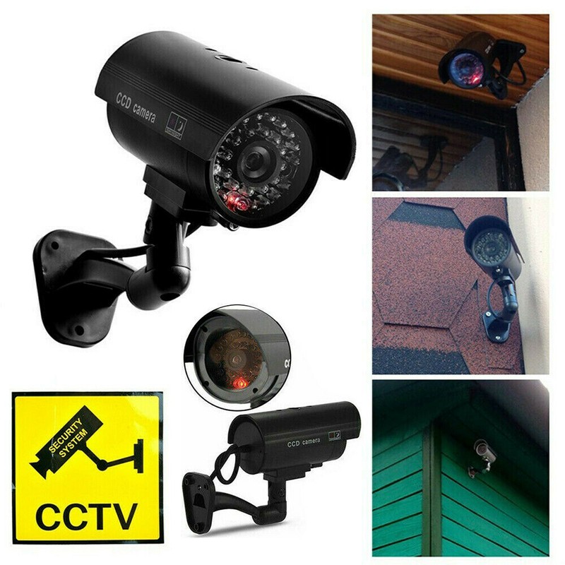 CCTV False Outdoor Wireless Camera Fake Dummy Security Waterproof Camera IR LED gallery