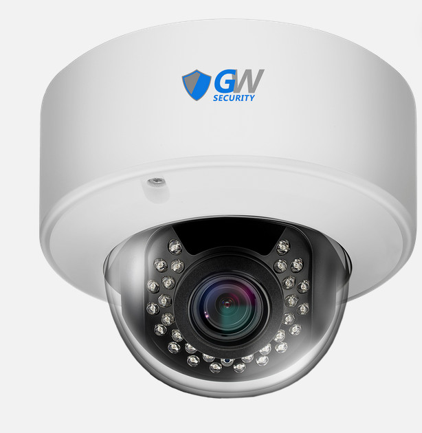 GW Security-GW5071IP-5MP IP Dome Camera -POE -4X Optical 2.8-12mm Zoom NEW gallery