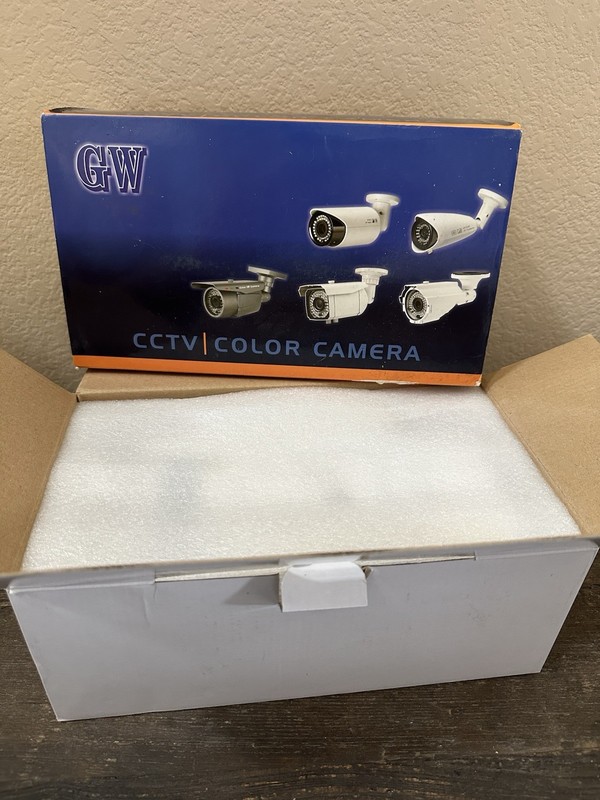 GW Security CCTV GW-801CVI IR Color Bullet Camera 720P 2.8-12mm DC12V
