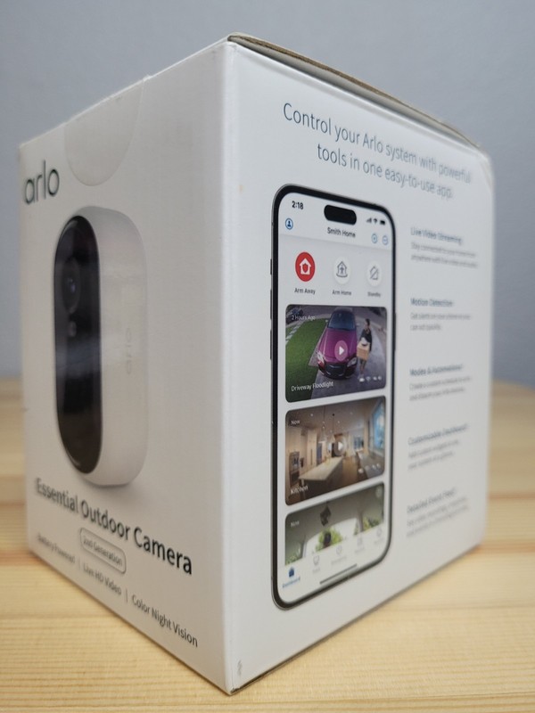 Arlo Essential Outdoor 2nd Gen Add-On 2K Wireless Security Camera White gallery