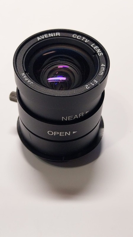 CCTV Lens 4Mm F1.2 Avenir