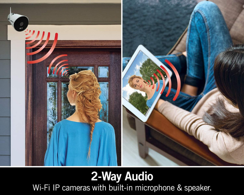 AC Powered 1080P HD Wi-Fi IP Indoor/Outdoor Camera with 100 Ft. of Night Vision, gallery