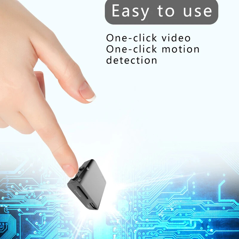 Mini Micro HD 1080P Security Camera Night Vision Motion Home Office SD Card gallery
