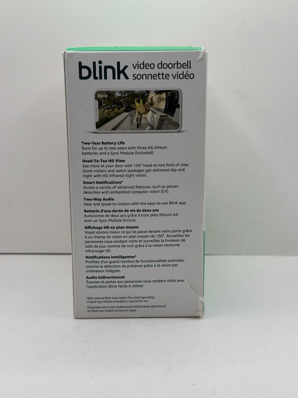Blink - Video Doorbell - Head-to-toe HD view, two-year battery, simple setup, gallery