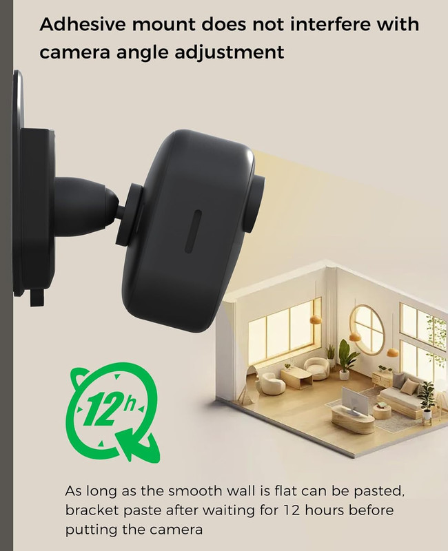 3 Pack Blink Camera No Drill No Screws Wall Mount Bracket for Blink Outdoor 4/Ou gallery