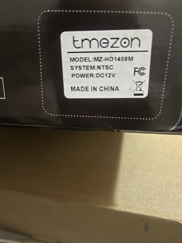 4 Pack Of Tmezon Security Cameras Me-ca-bah6820w 1080p And DVR Setup Never Used! gallery
