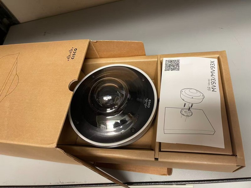 Cisco Meraki MV93-HW 360 Degree Fisheye Lens Camera 256gb Storage UNCLAIMED gallery