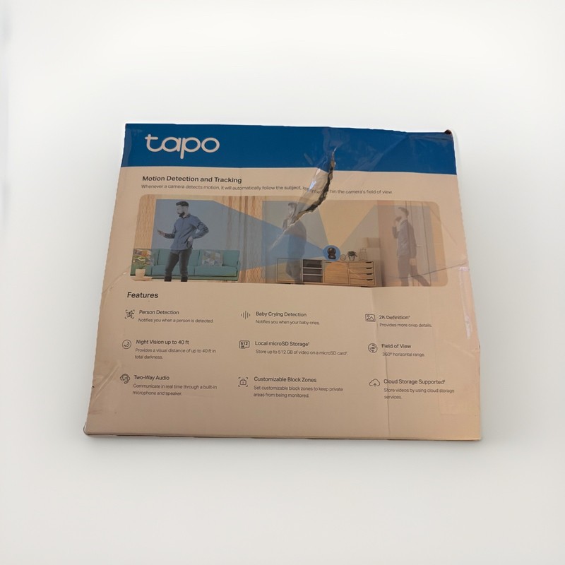 TP Link Tapo C211 2-Pack 2K Resolution Indoor Smart Home NEW open box damage gallery