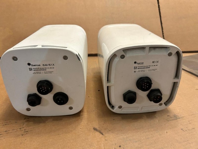 Qty.2 Quercus SmartLPR Acess License Plate Cameras 46520210702016 46520200626050 gallery