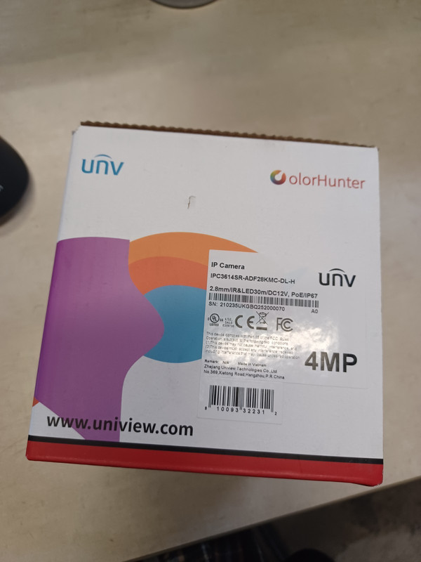 IPC3614SR-ADF28KMC-DL-H || Uniview, IPC, 4MP, Turret, 2.8mm gallery