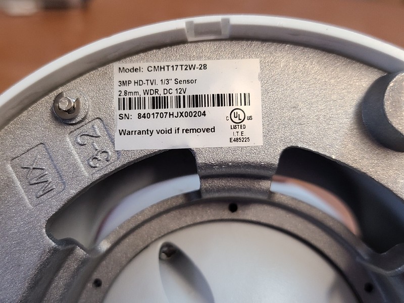 OEM LTS CMHT17T2W-28 3MP 2.8MM 1920x1536 131FT WIDE LENS WDR SURVEILLANCE CAMERA gallery