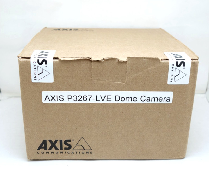 New AXIS Communications P3267-LVE 02330-001 5MP IP Outdoor Vandal Network Camera