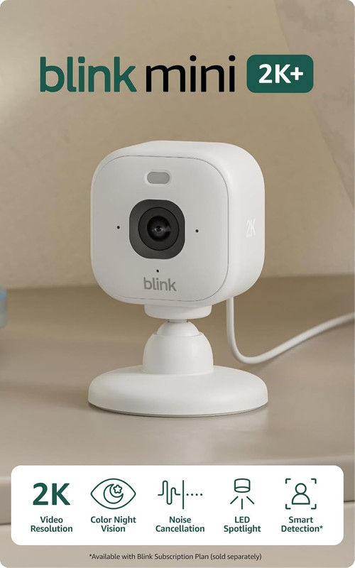 Mini 2K+ (Newest Model) – Plug-In Home & Pet Indoor Security Camera with 2K Vide gallery