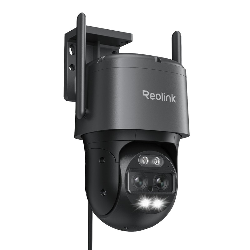 4K Wired WiFi Outdoor Camera, 8MP Dual-Lens PTZ Security Camera