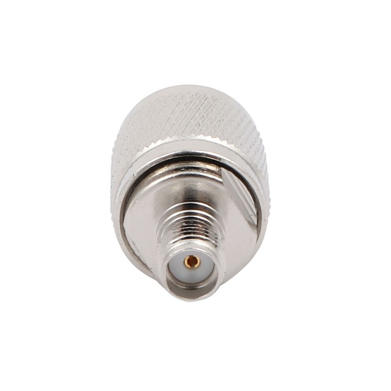 TNC Male to SMA Female Jack M/F RF Adapter Coaxial Connector Silver Tone gallery