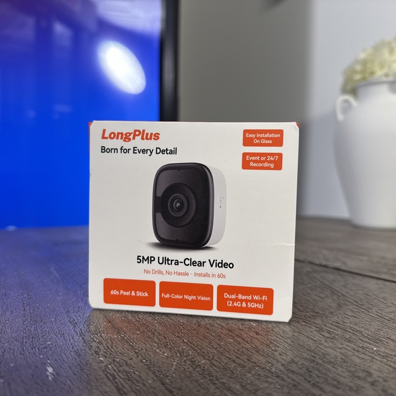 5MP 3K Window Security Camera – AI Motion Detection & Full-Color Night Vision gallery