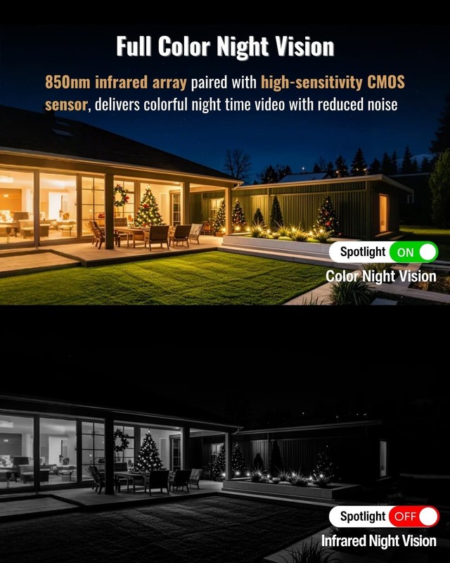 Security Cameras Wireless Outdoor, 2.5K WiFi Battery Powered Cameras for Home... gallery