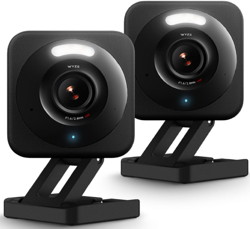 Cam V4 (Latest Model), 2.5K AI Security Camera, Indoor/Outdoor Cameras for Home
