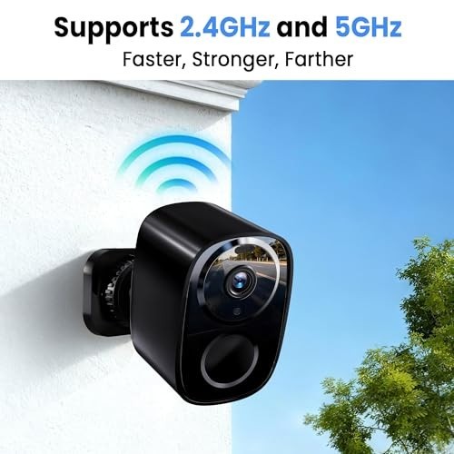 Enhanced 2K UHD Wireless Outdoor Security Cameras - Free Cloud & SD Storage, Nig gallery