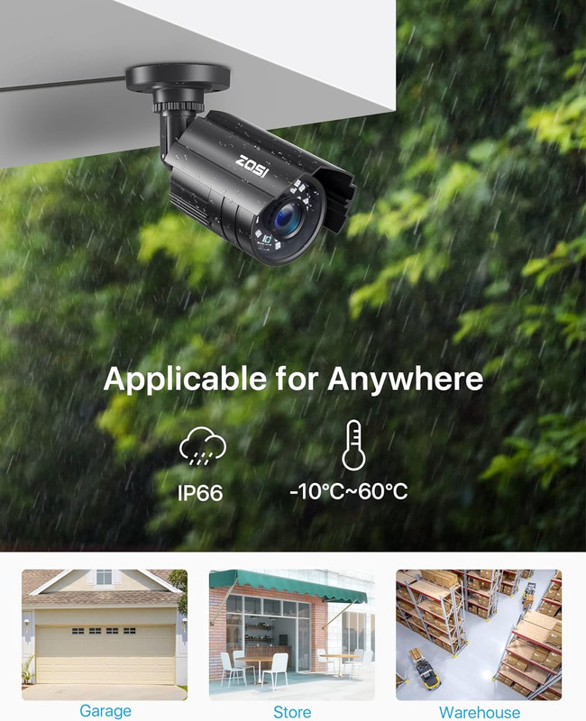 1080P CCTV Camera Outdoor Indoor Hybrid 4 in 1 HD TVI/CVI/AHD/CVBS Home Security gallery
