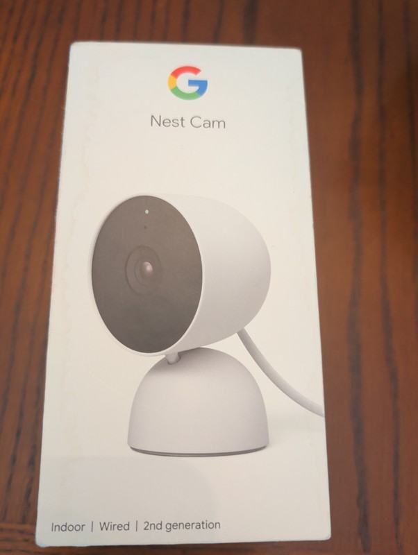 Brand New Google Nest Indoor Cam Wired 2nd Gen