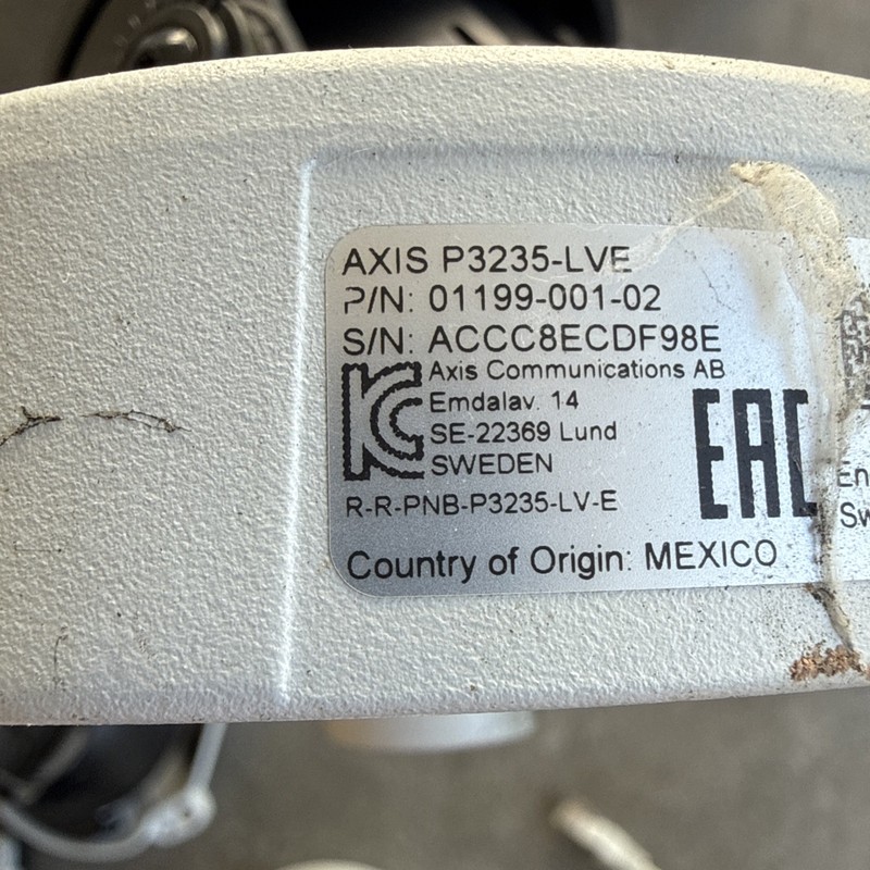 Axis P3235-LVE P3225-LVE Mk II P3224-v panoramic mini dome IP Camera - Lot gallery
