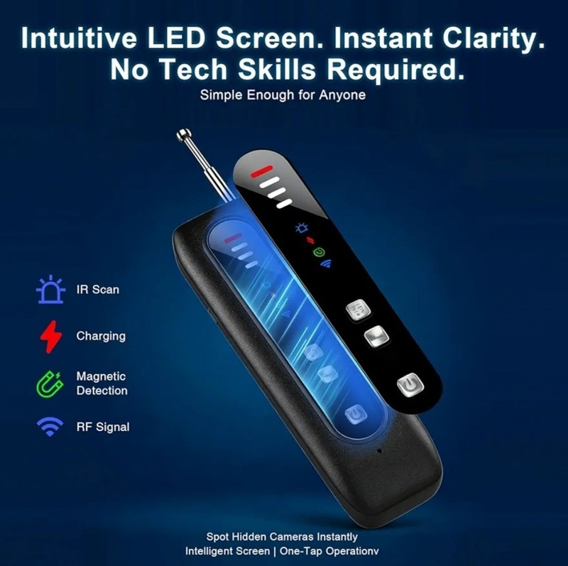 AOBOCAM Hidden Camera Detectors 2026 Upgrade, Anti Spy Detector with Dual Sensor gallery