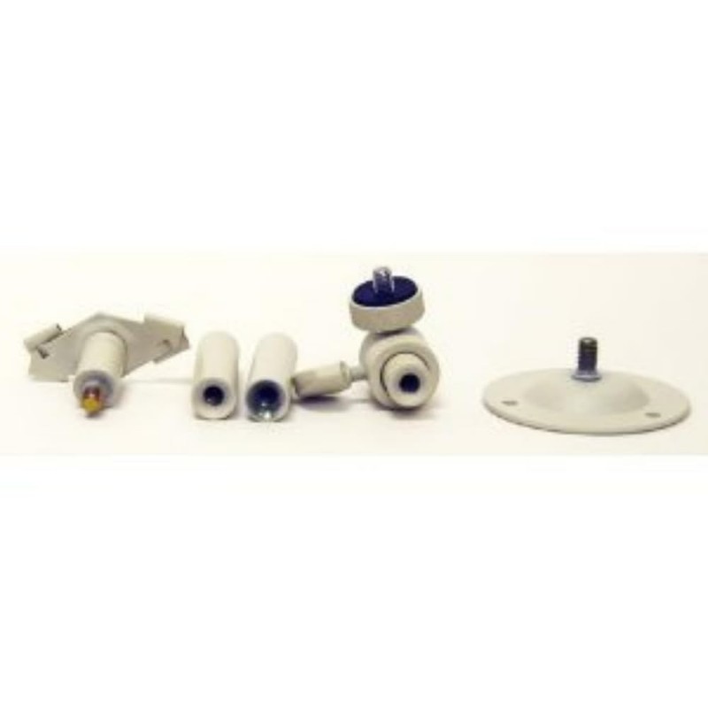 2 Pack 2-6 inch Adjustable Metal Brackets Pan Tilt Wall Ceiling Mounts for CC... gallery