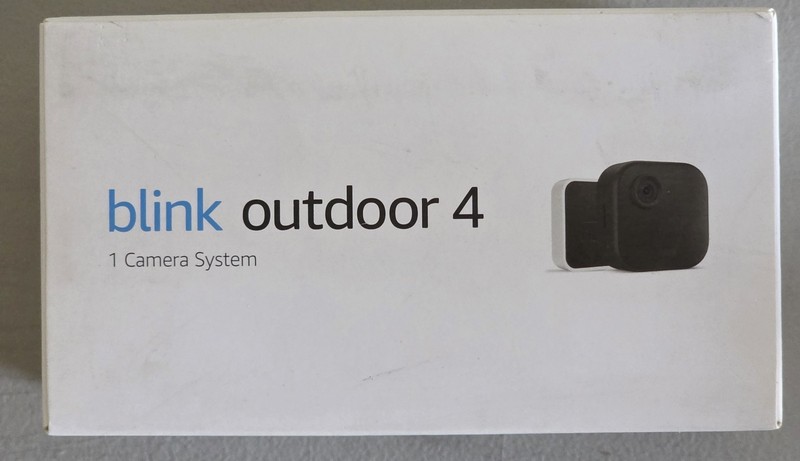 Blink Outdoor 4 (4th Gen) Wire-Free Smart Security Camera System (1 Camera) NEW